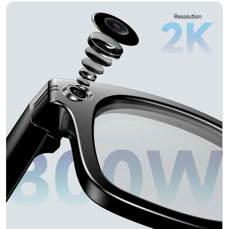 Smart AI Camera Glasses with 8MP Resolution Photochromic Lenses Convenient Button Touch Adjustment for Travel Outdoor Adventures Hands-Free Photography 160+Languages Real-Time Translation Bluetooth Wireless Wearable Video Recording UV Protection Halloween