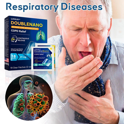 LOVILDS™ DoubleNano COPD Relief Pad (💝 Cough, wheezing, shortness of breath, sputum, stuffy nose, bronchitis, bronchitis, allergy symptoms, lung discomfort)