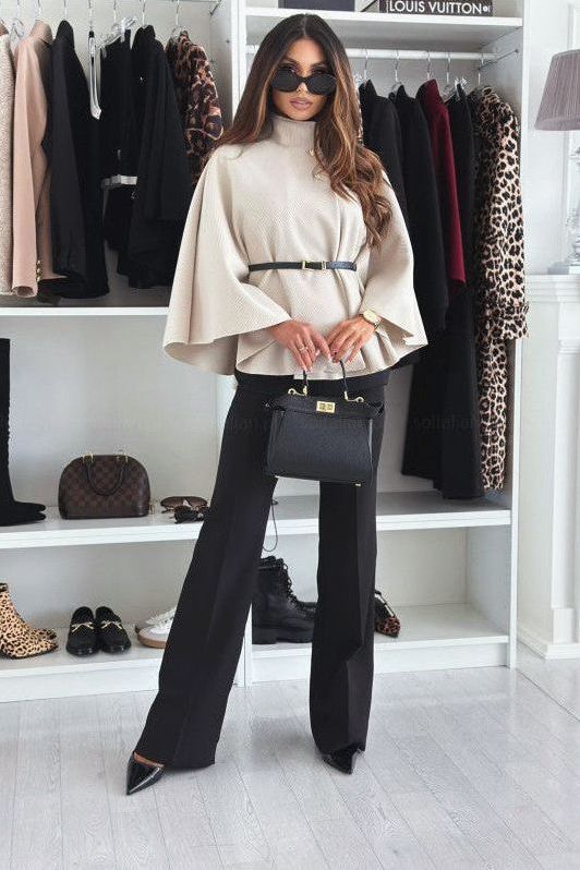 Cape Belt Coat