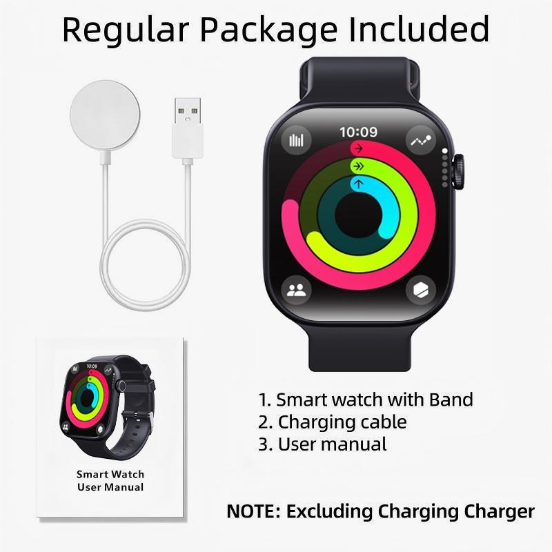 2.04" Fashion Touch Screen Smart Watch with Answer/Make Calls/Message Reminder,