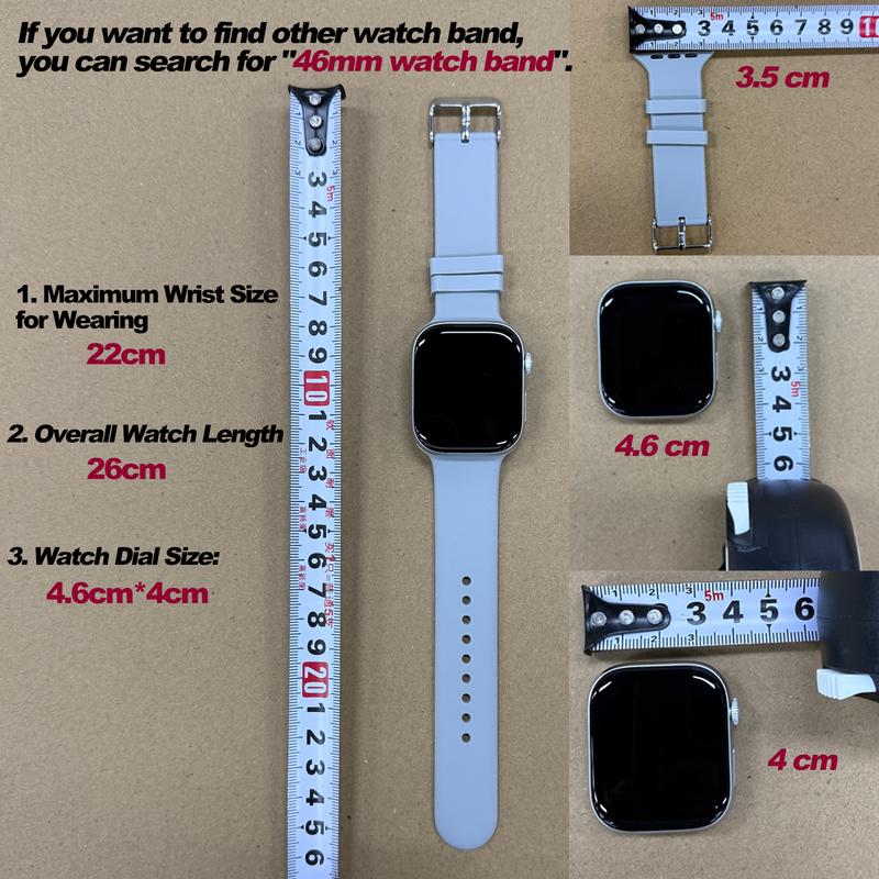 2.04" Fashion Touch Screen Smart Watch with Answer/Make Calls/Message Reminder,